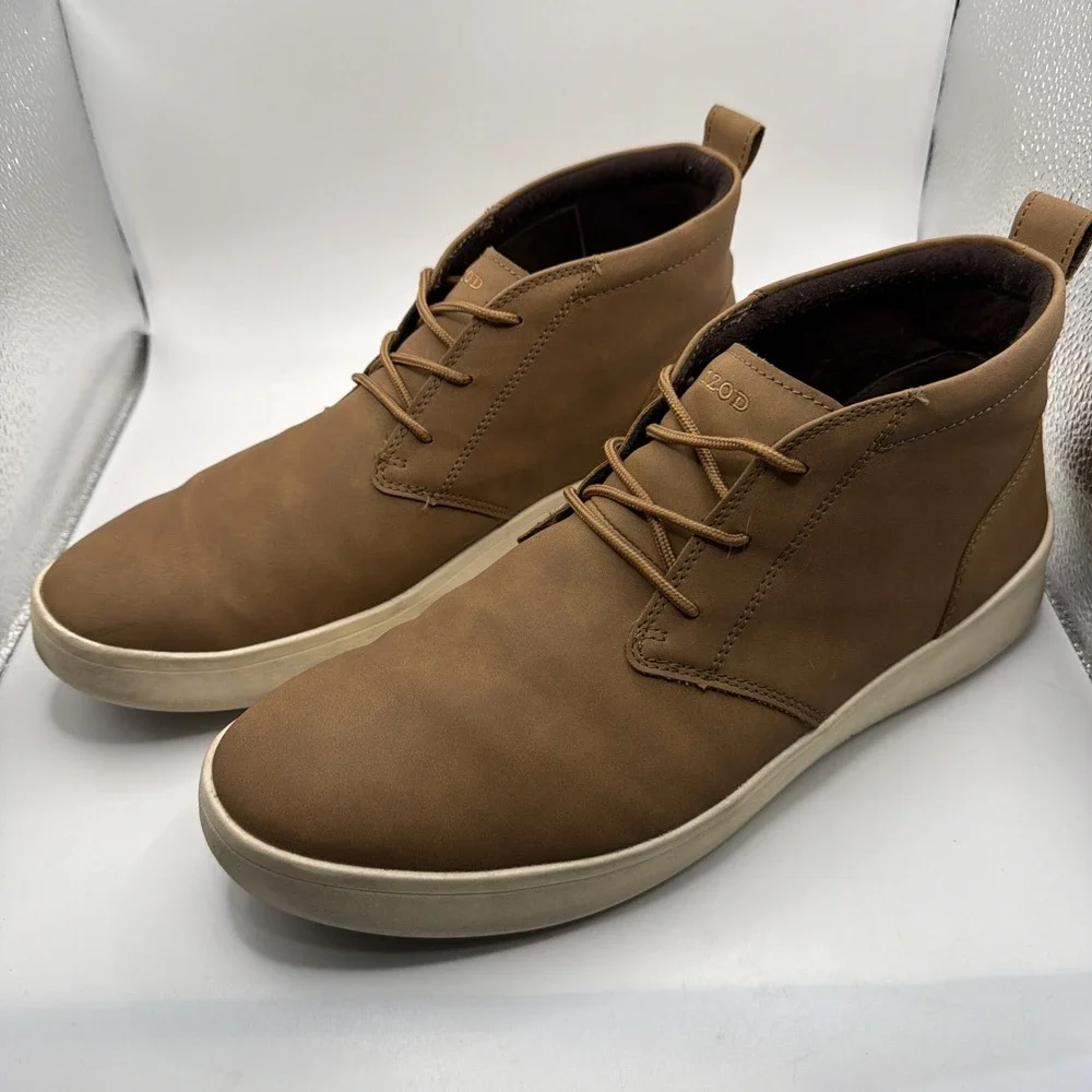 IZOD Palmer Men's Size 11 Lace-Up-Brown Chukka Boots-1815298. Excellent